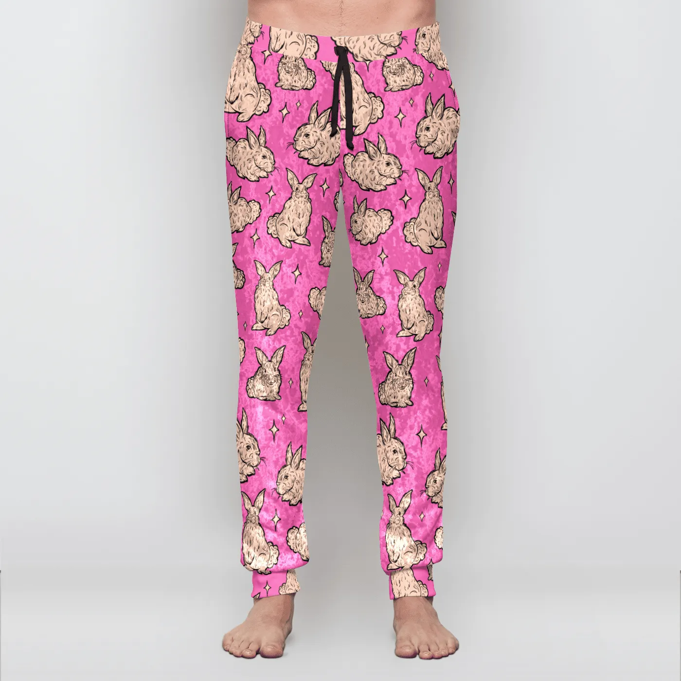 NEON RABBITS Unisex Velvet Jogger