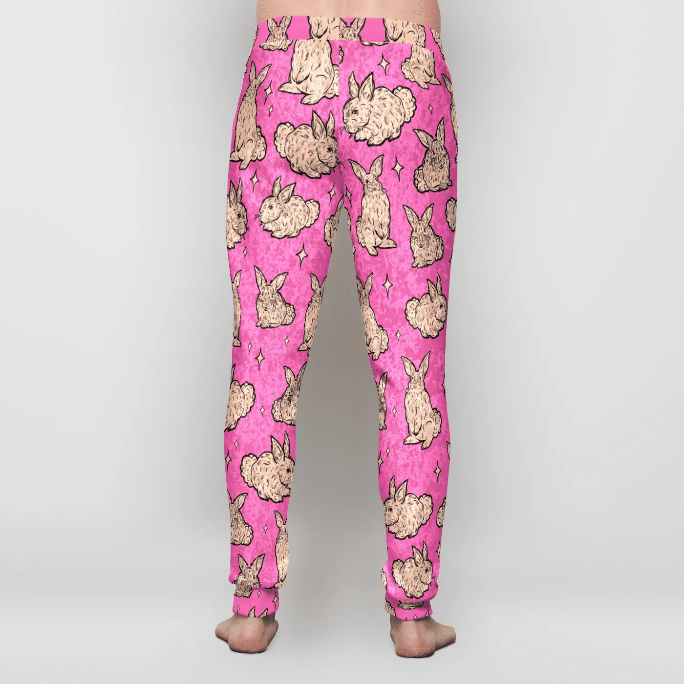 NEON RABBITS Unisex Velvet Jogger