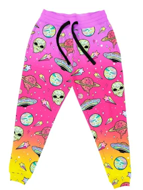 Neon Space Drip (Rainbow) Joggers