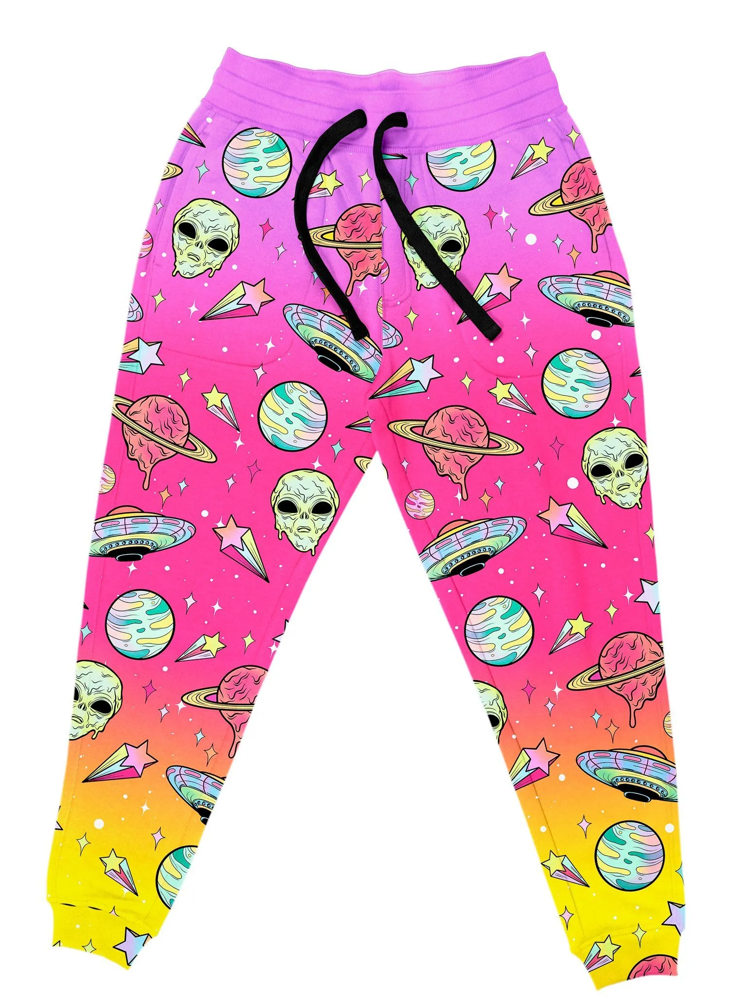Neon Space Drip (Rainbow) Joggers