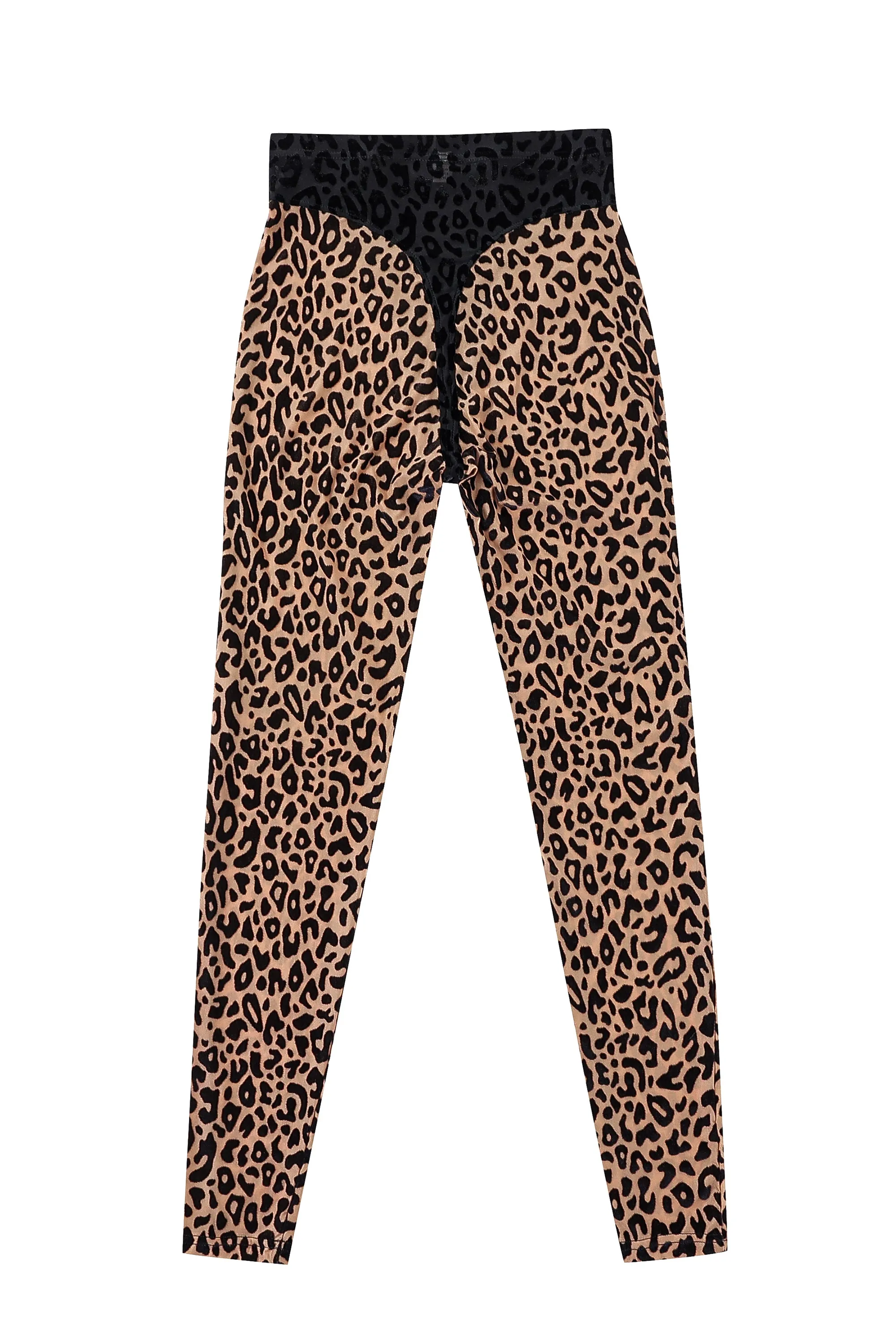 New Jersey Leopard Thong Leggings