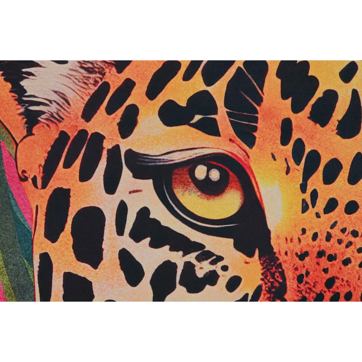Painting Home ESPRIT Leopard Tropical 83 x 3,8 x 123 cm (2 Units)