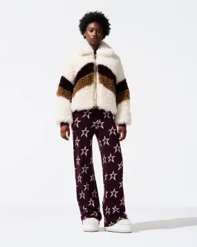 Perfect Moment Reversible Faux-Shearling Jacket