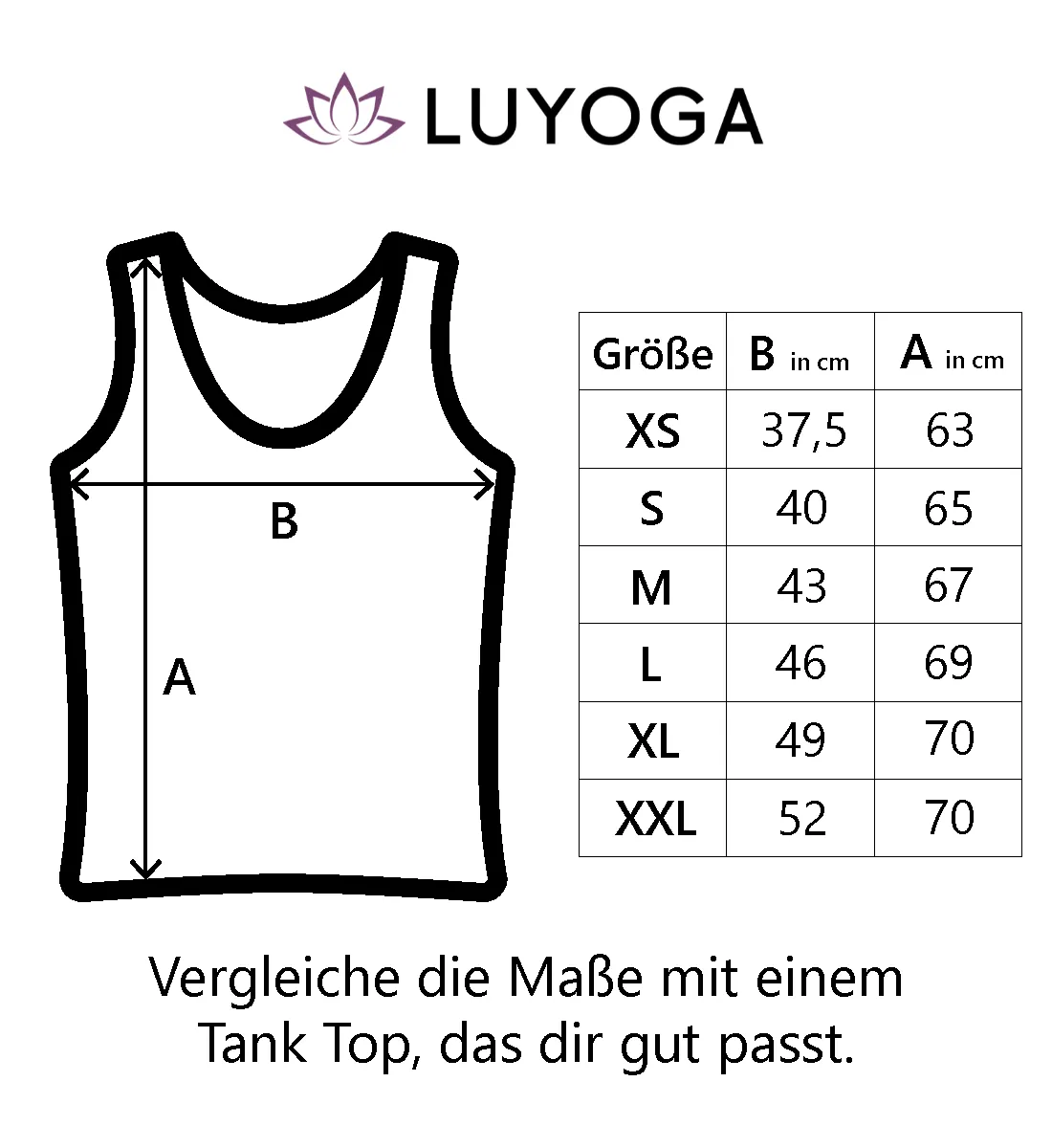 Perfekt Unperfekt 100% Bio Tank Top