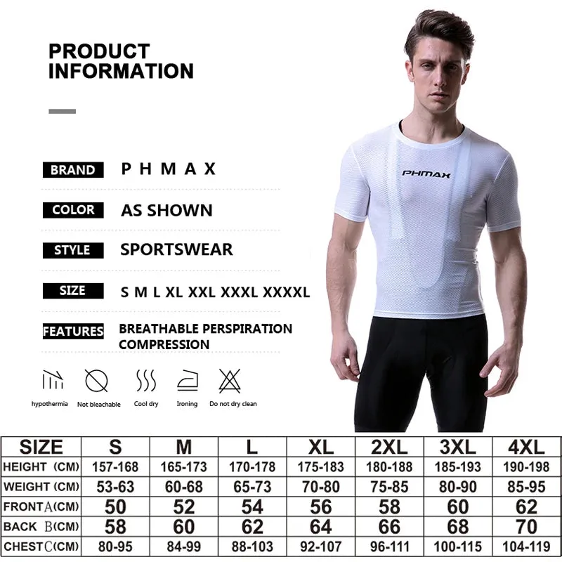 PHMAX Short Sleeve Fitness Base Layer