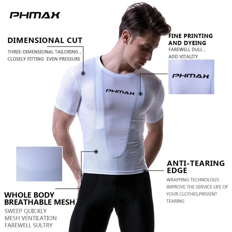 PHMAX Short Sleeve Fitness Base Layer