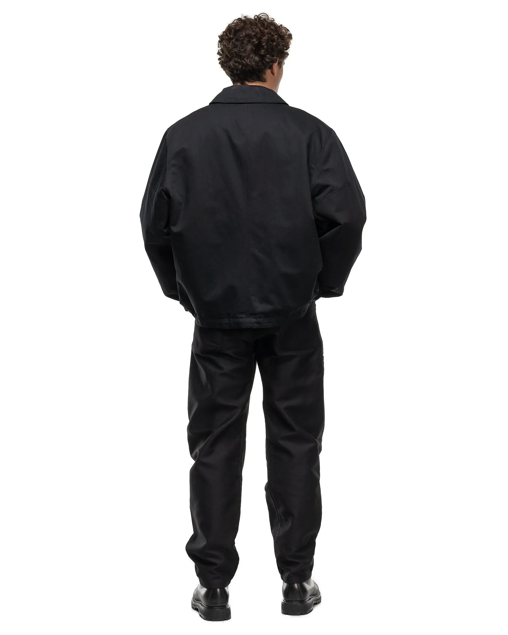 Quilted 3D Pocket Jacket Black