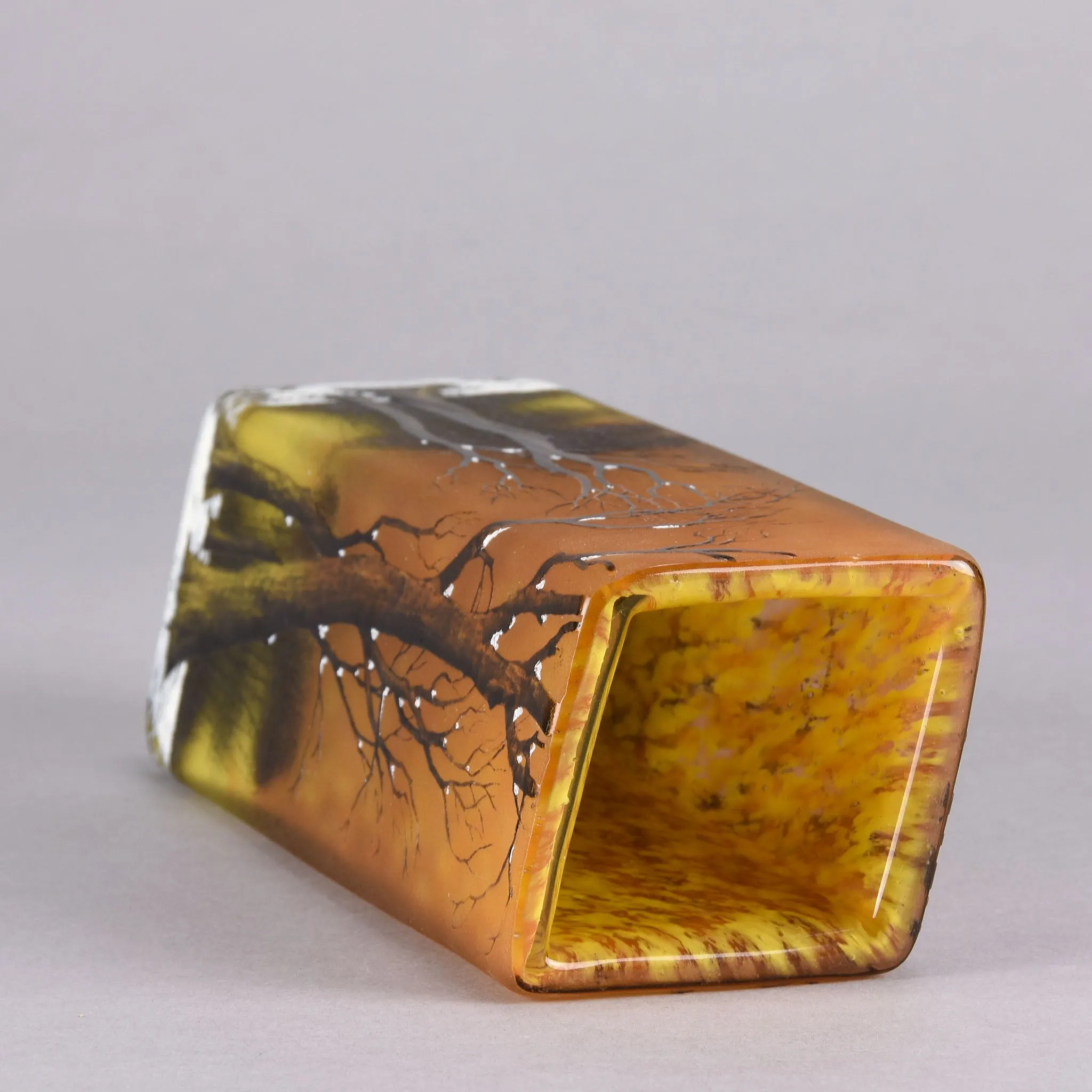 "Paysage d'Hiver" Daum Frères