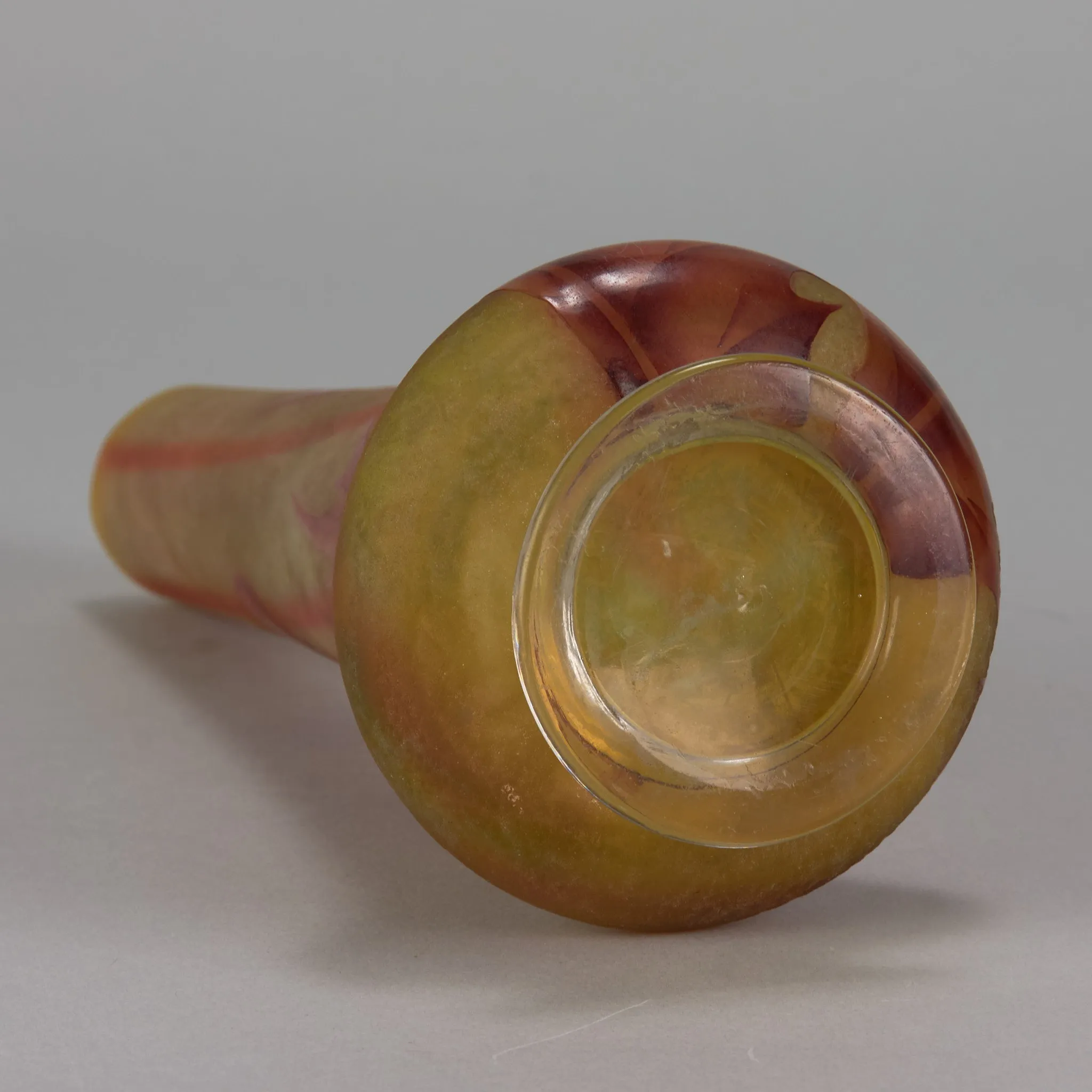 "Thistle Vase" by Daum Frères