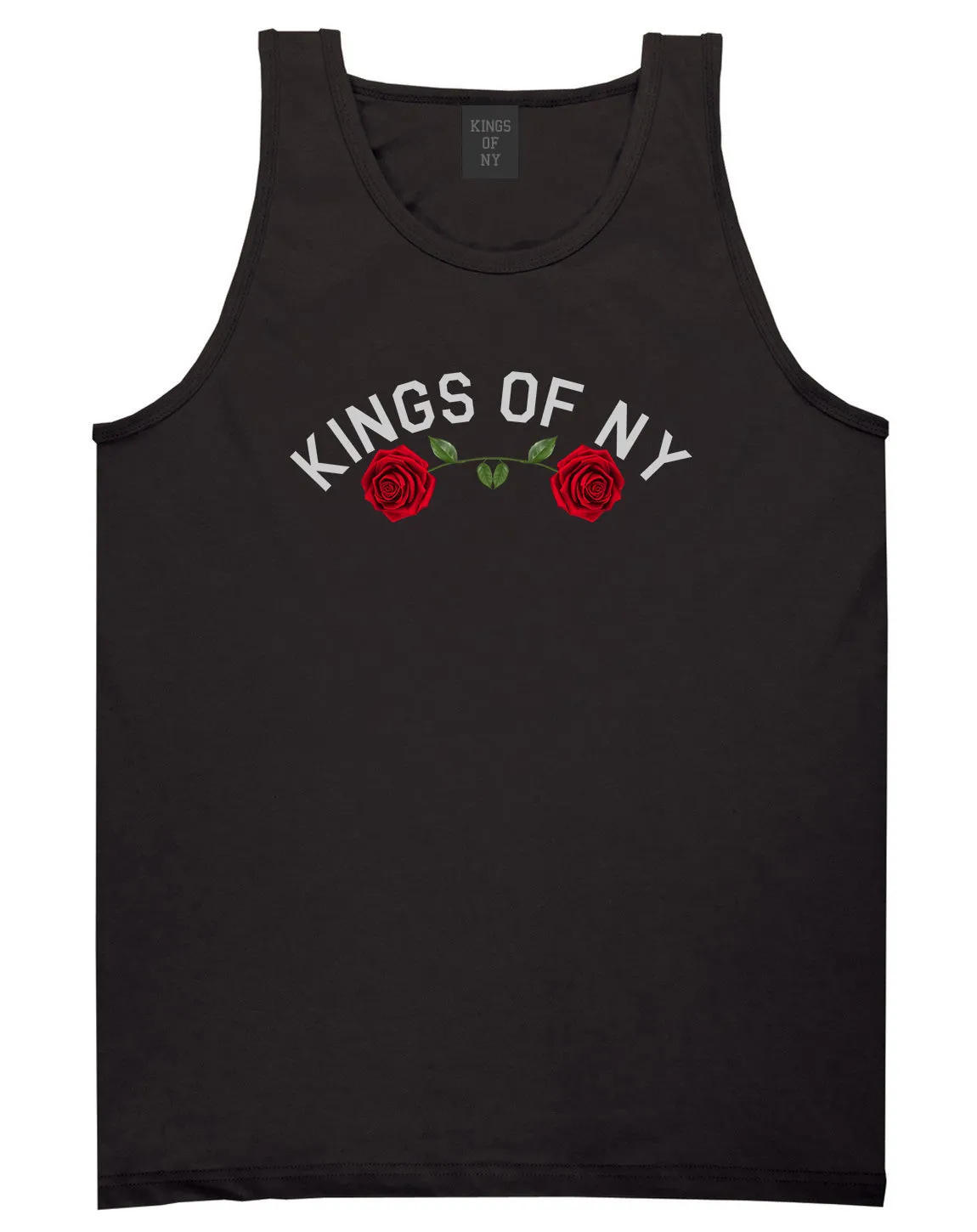 Red Roses Crest KONY Tank Top Shirt