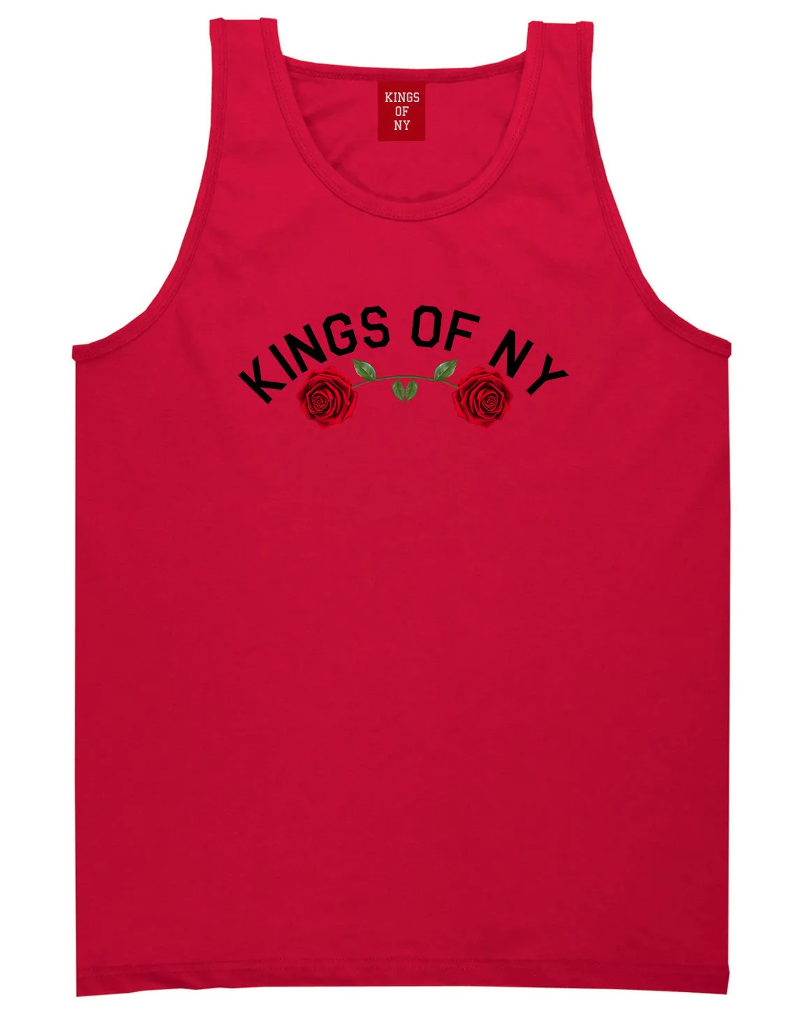 Red Roses Crest KONY Tank Top Shirt
