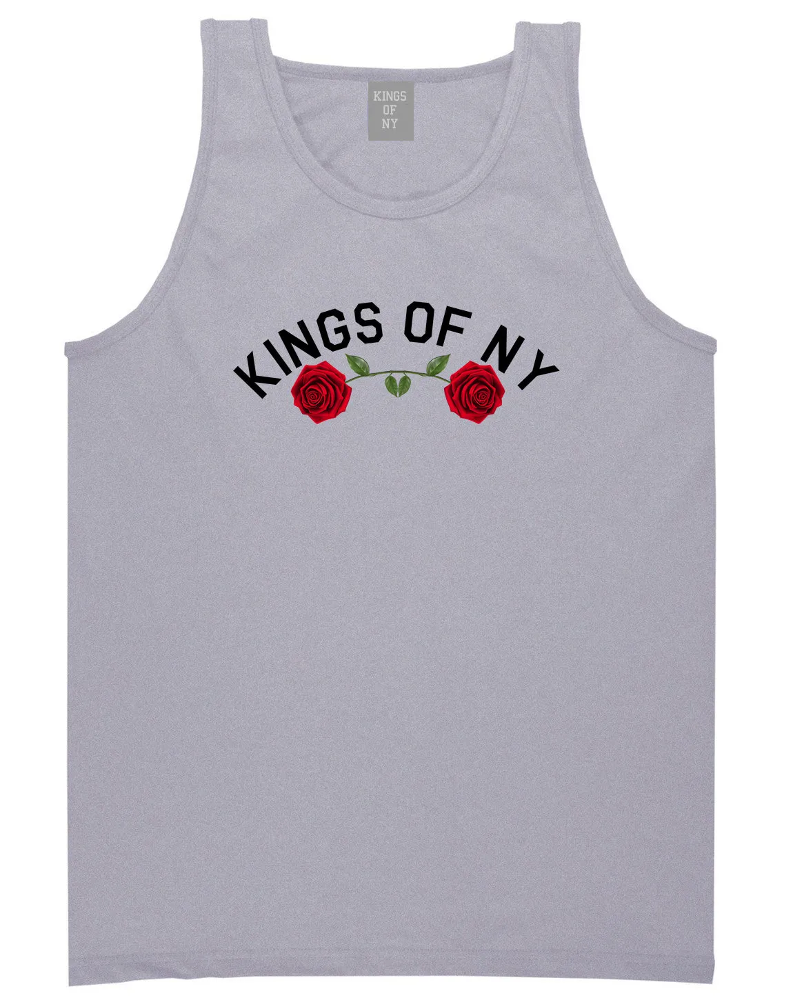 Red Roses Crest KONY Tank Top Shirt