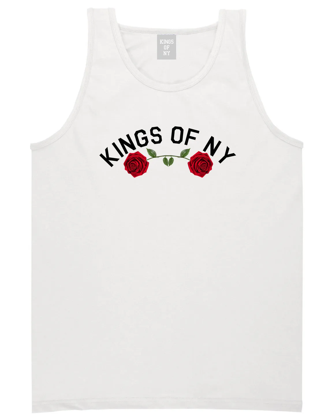 Red Roses Crest KONY Tank Top Shirt