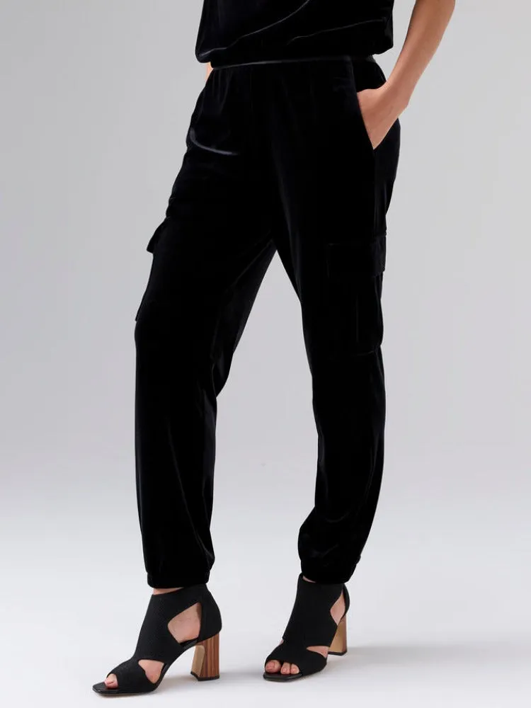 Sanctuary The Fixer Velvet Jogger