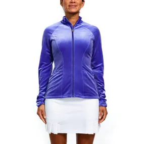 Sasha Smooth Velvet Iris Jacket (FINAL SALE)