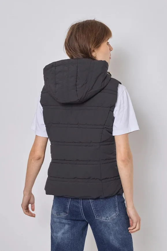 Sleeveless Jacket Black
