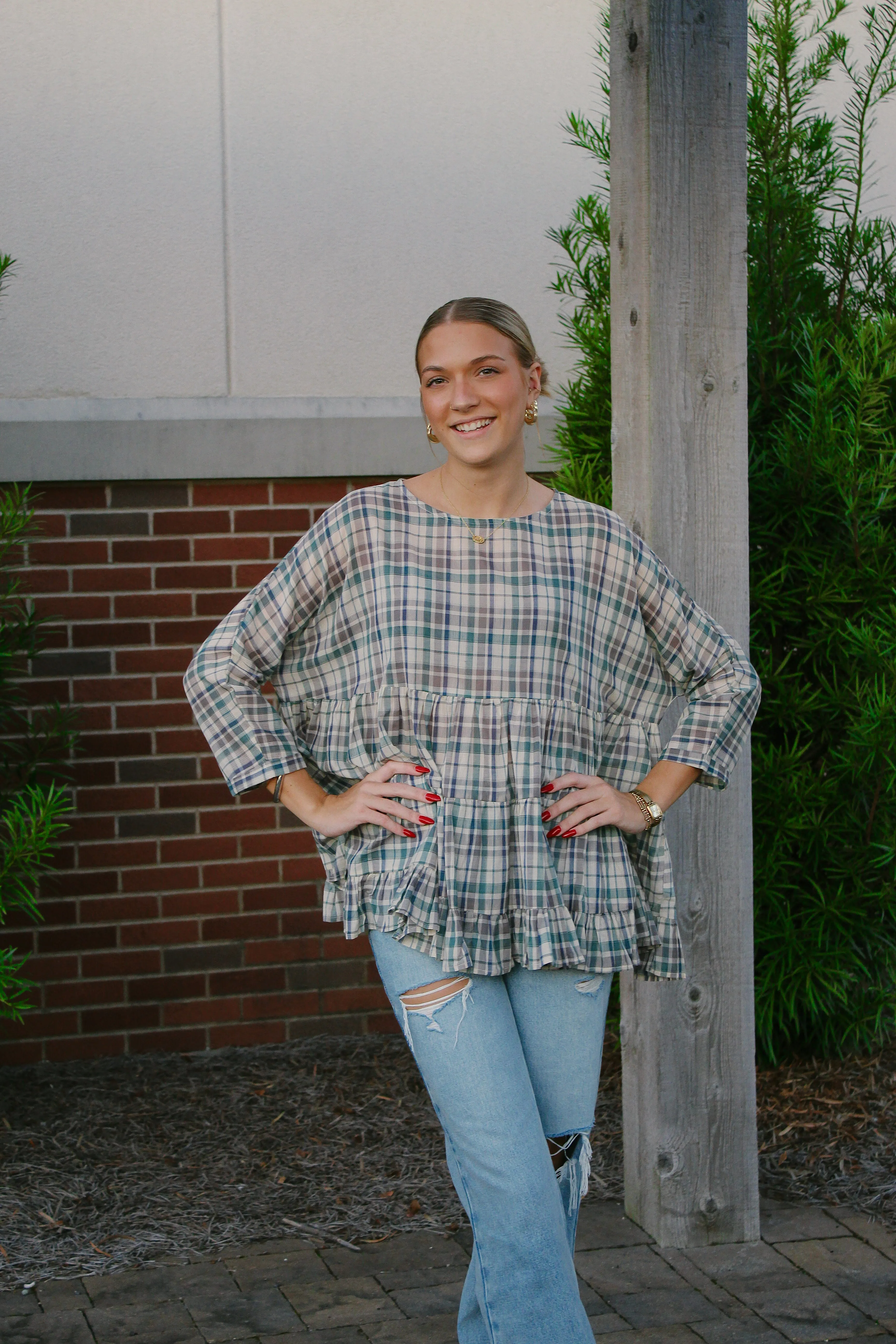 Teal Twilight Top