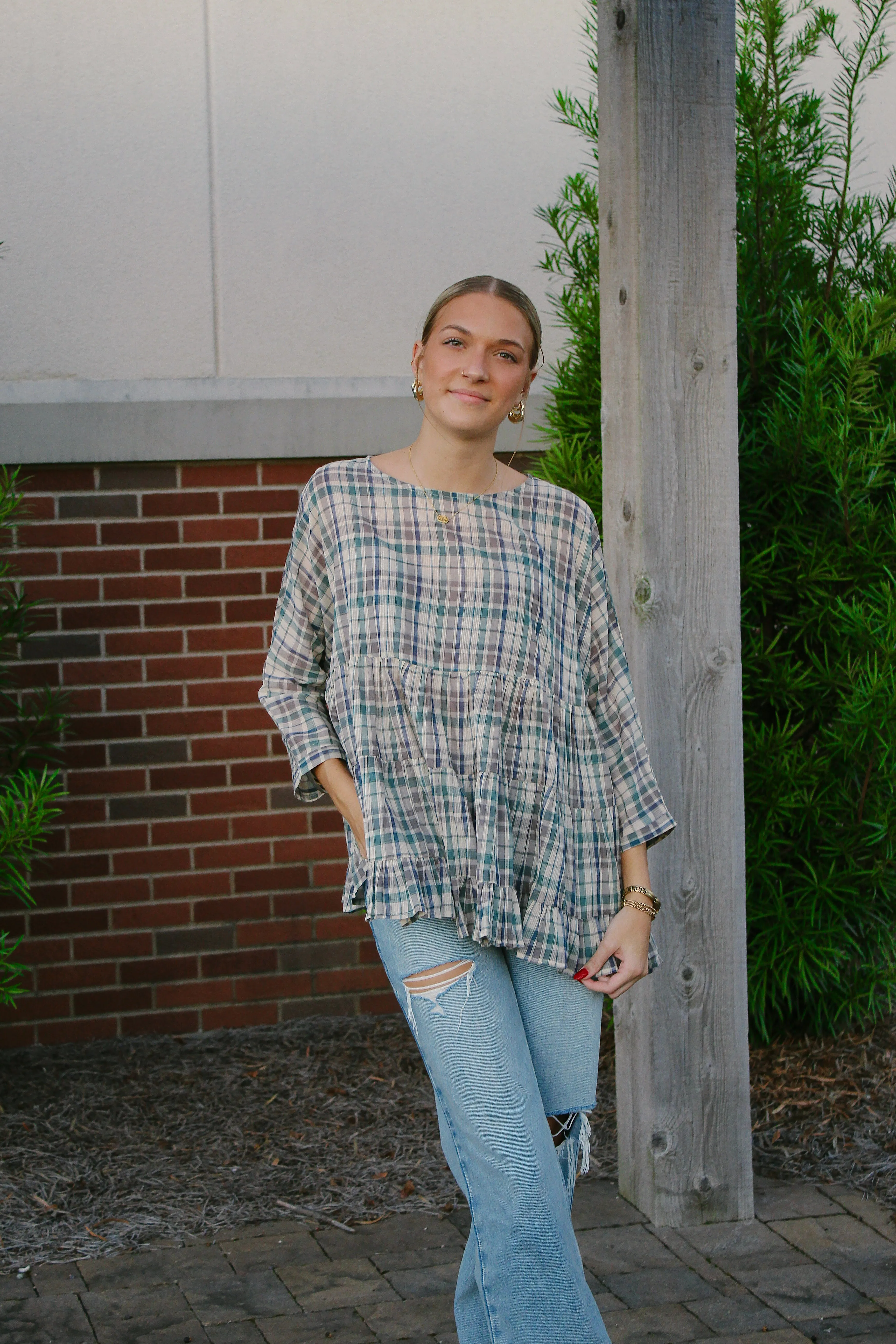 Teal Twilight Top