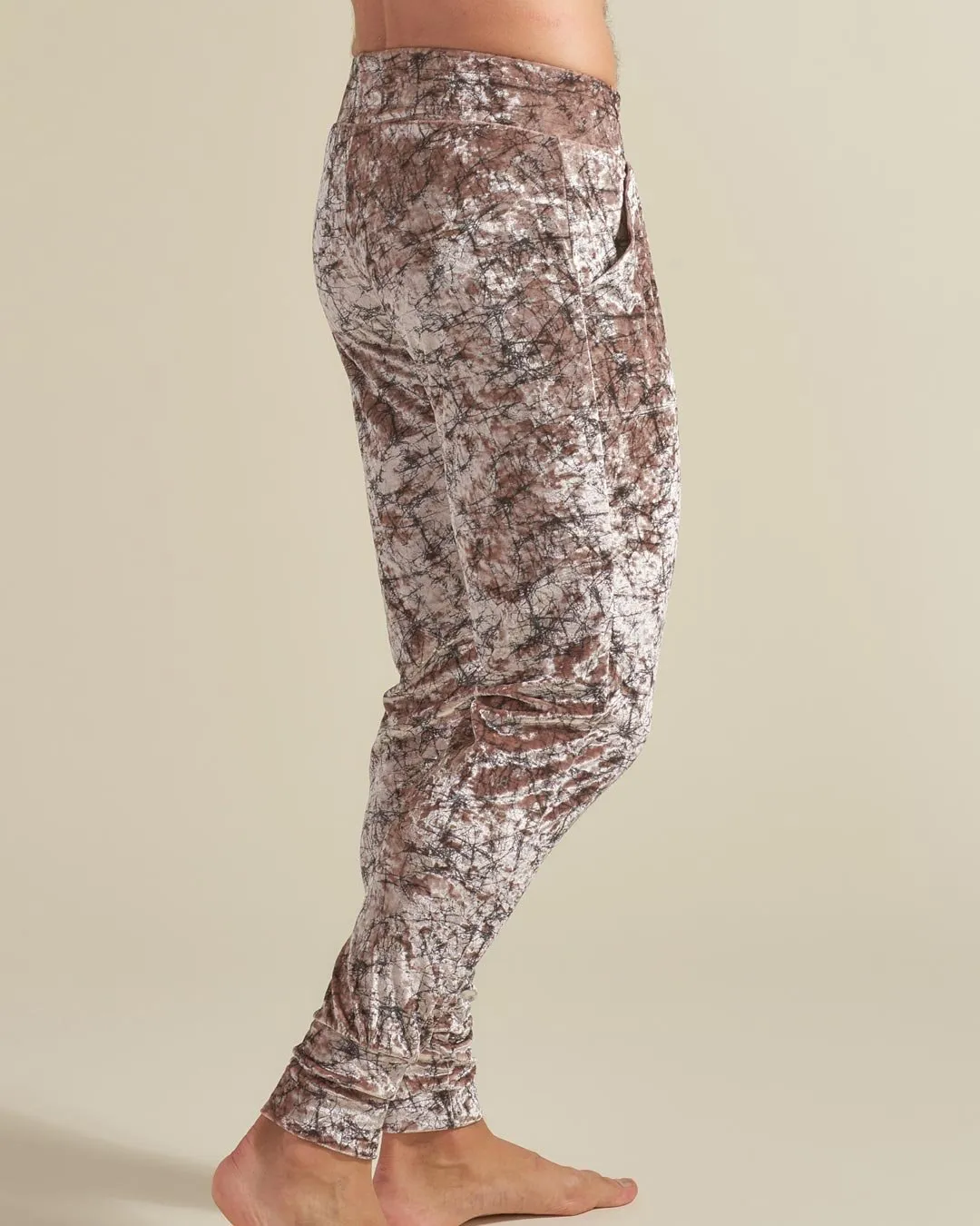 Tree of Life Velvet Jogger | Men's