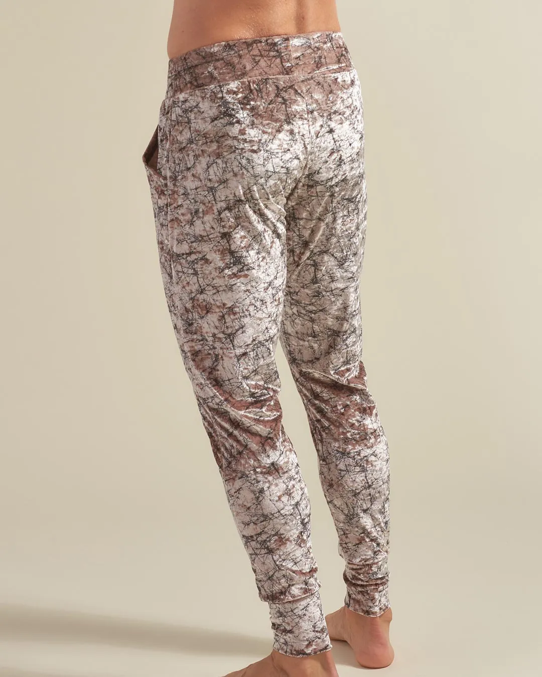 Tree of Life Velvet Jogger | Men's