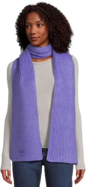 UGG Unisex Chunky Rib Scarf Lupine Purple One Size